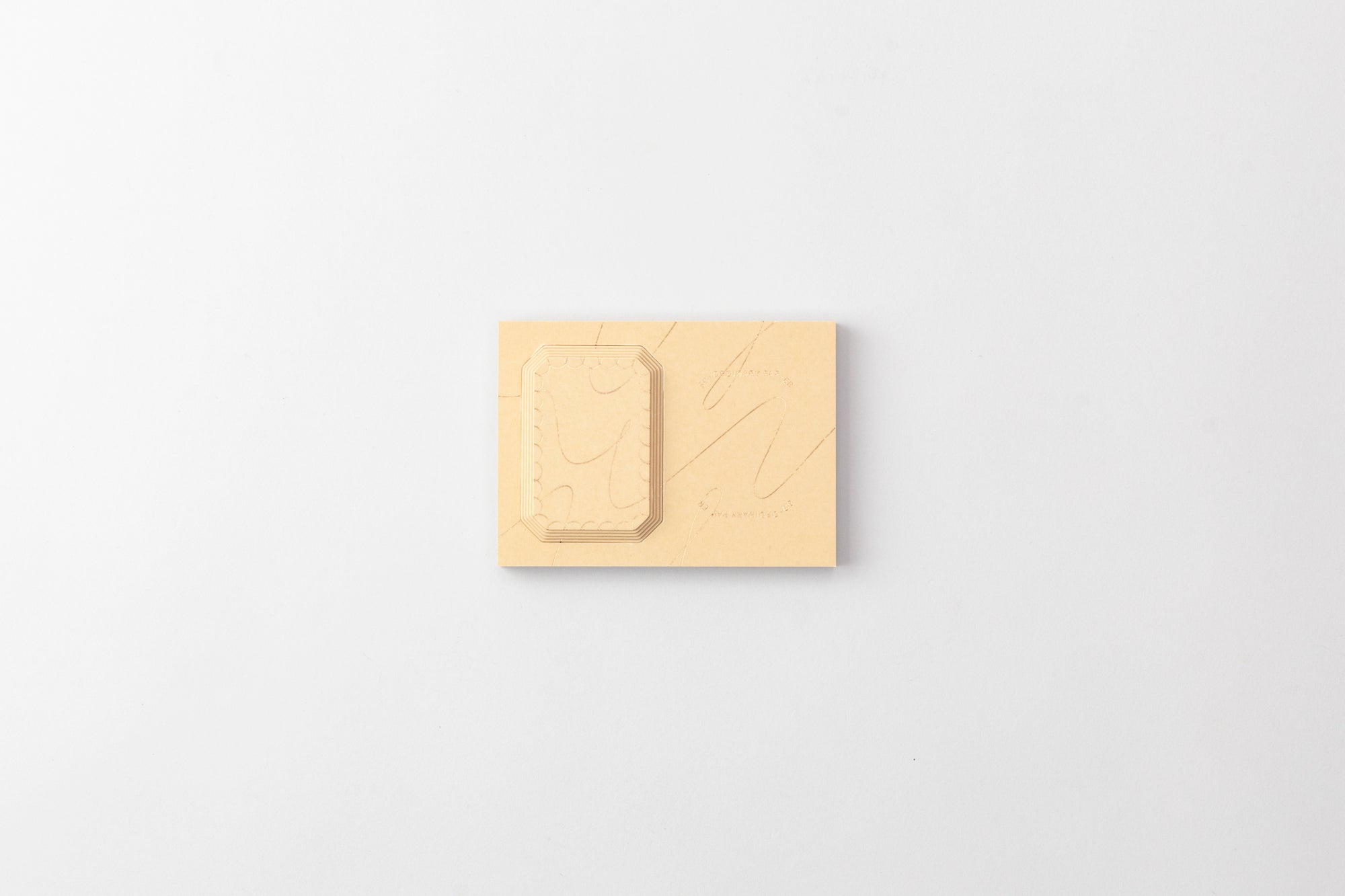 Paper Brooch Jewel (Beige)